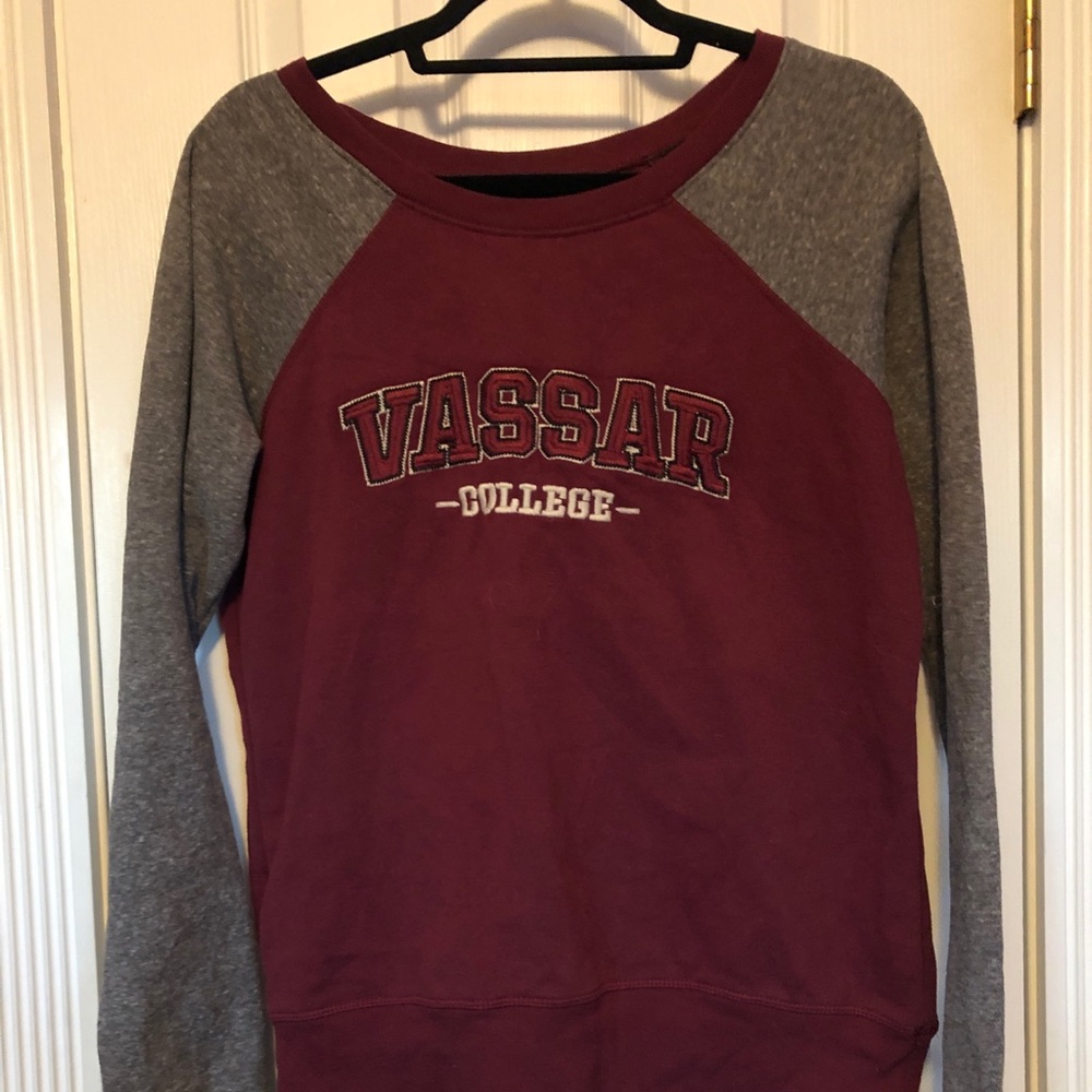 Vassar college crew neck